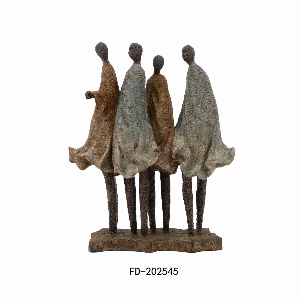 Deko-figur Dkd Home Decor Afrikanerin Harz Bunt (33,5 X 14,5 X 41 Cm) günstig online kaufen