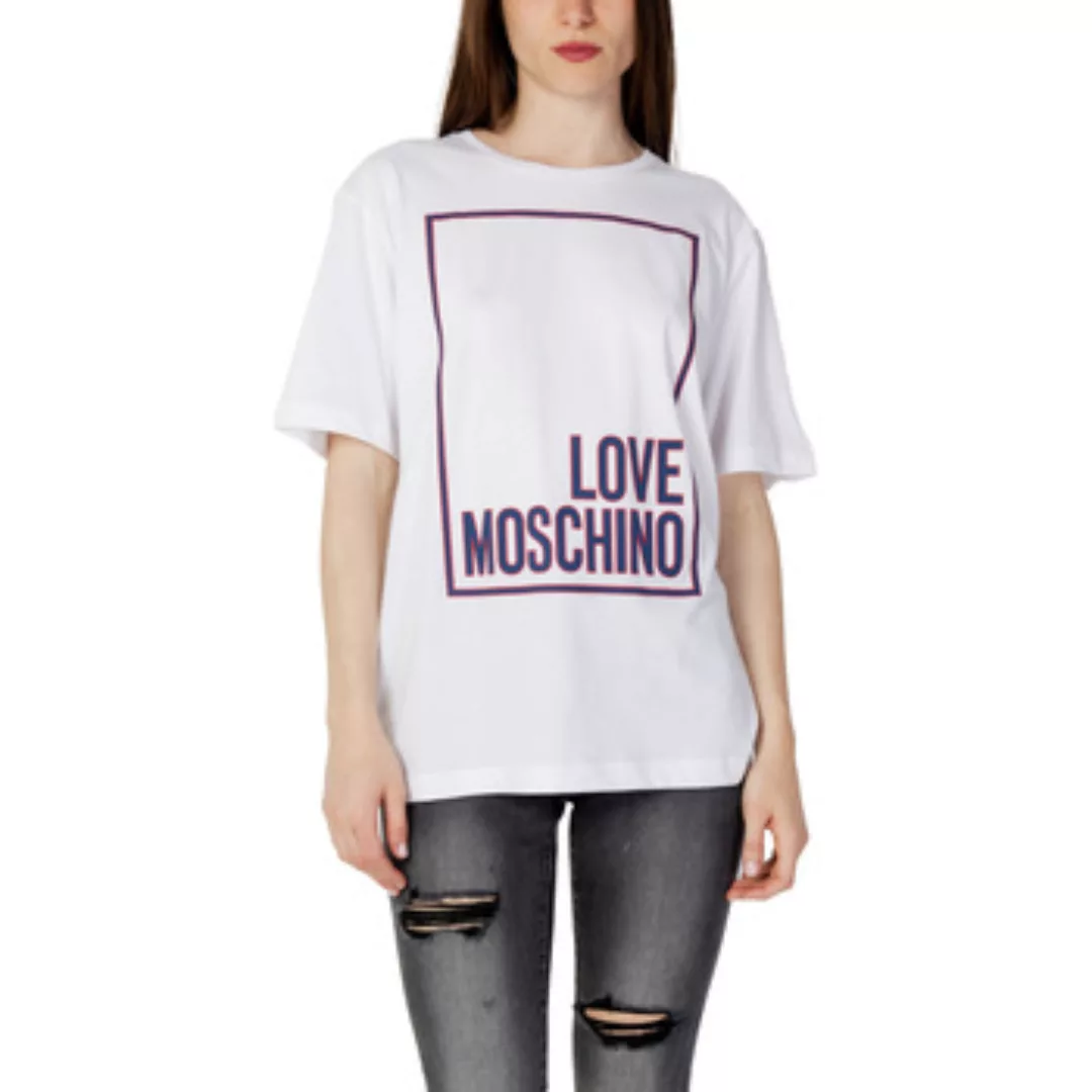 Love Moschino  T-Shirt STAMPA LOGO BOX W 4 F87 52 M 4405 günstig online kaufen