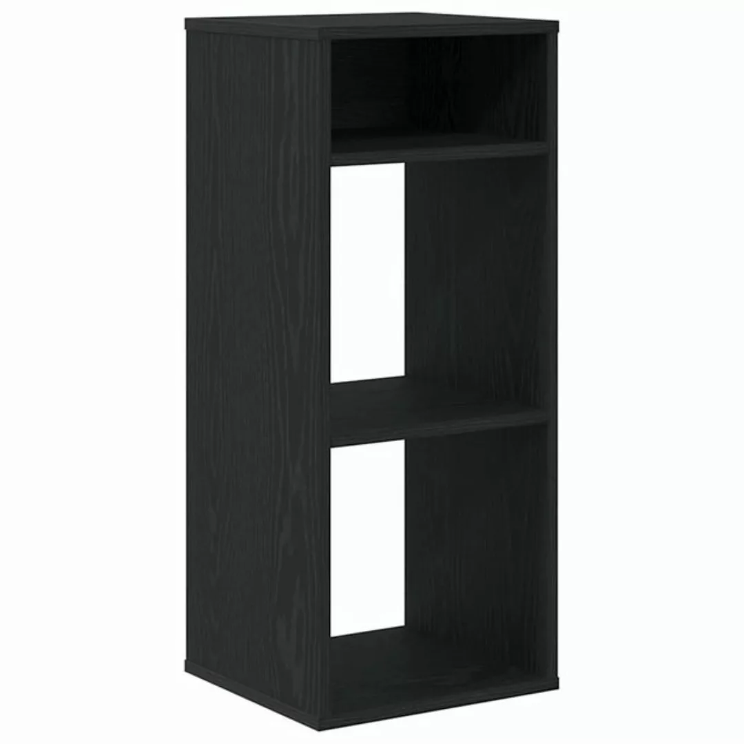 vidaXL Bücherregal Bücherregal Schwarz 34x31x80 cm Holzwerkstoff, 1-tlg. günstig online kaufen