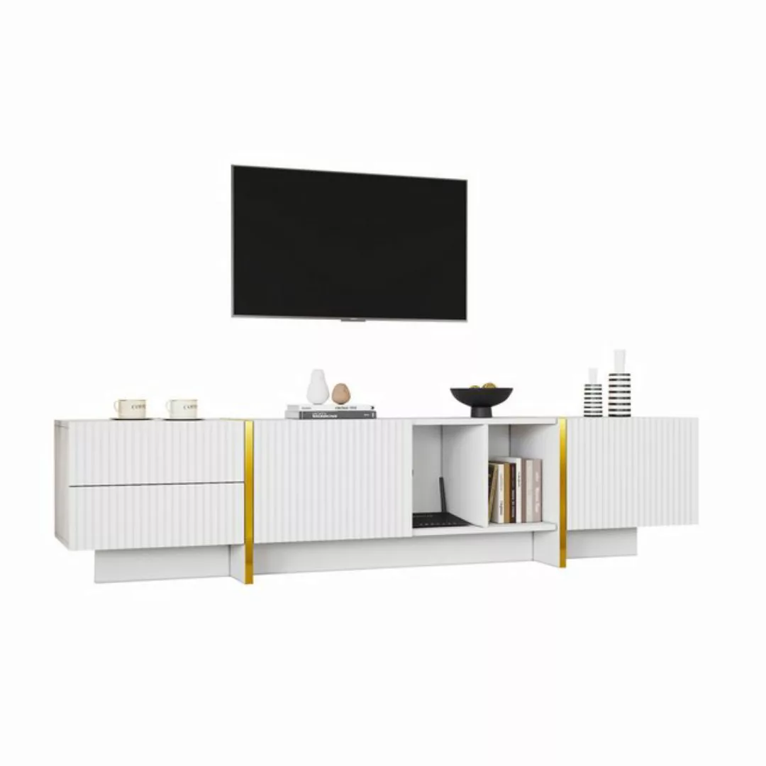 BlingBin TV-Schrank TV-Möbel Moderner luxuriöser vertikaler (1er Set, 1-St. günstig online kaufen