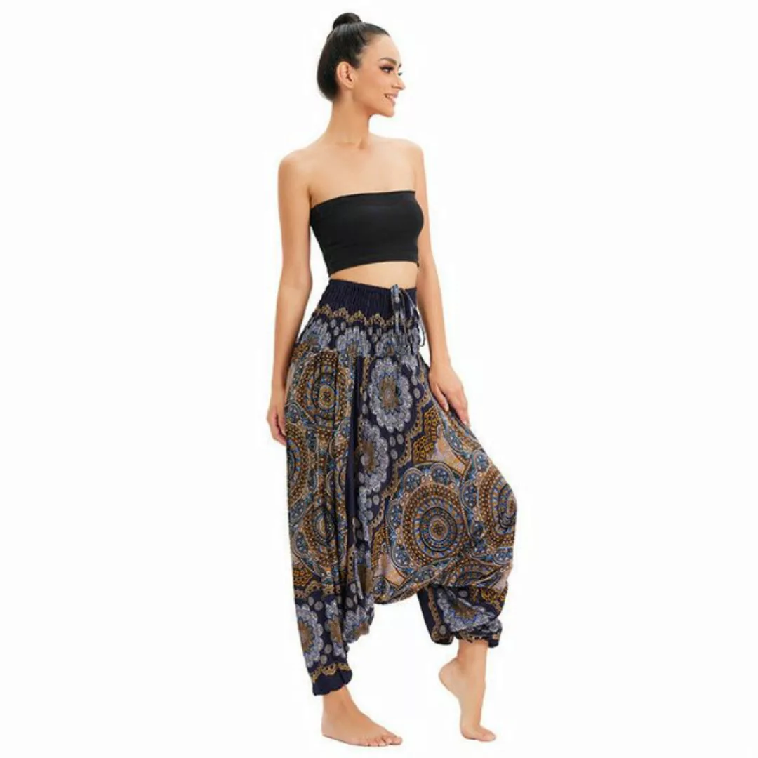 AUKUU Loungepants Hose mit Bündchen, Haremshose, Yogahose für den Sommer, D günstig online kaufen