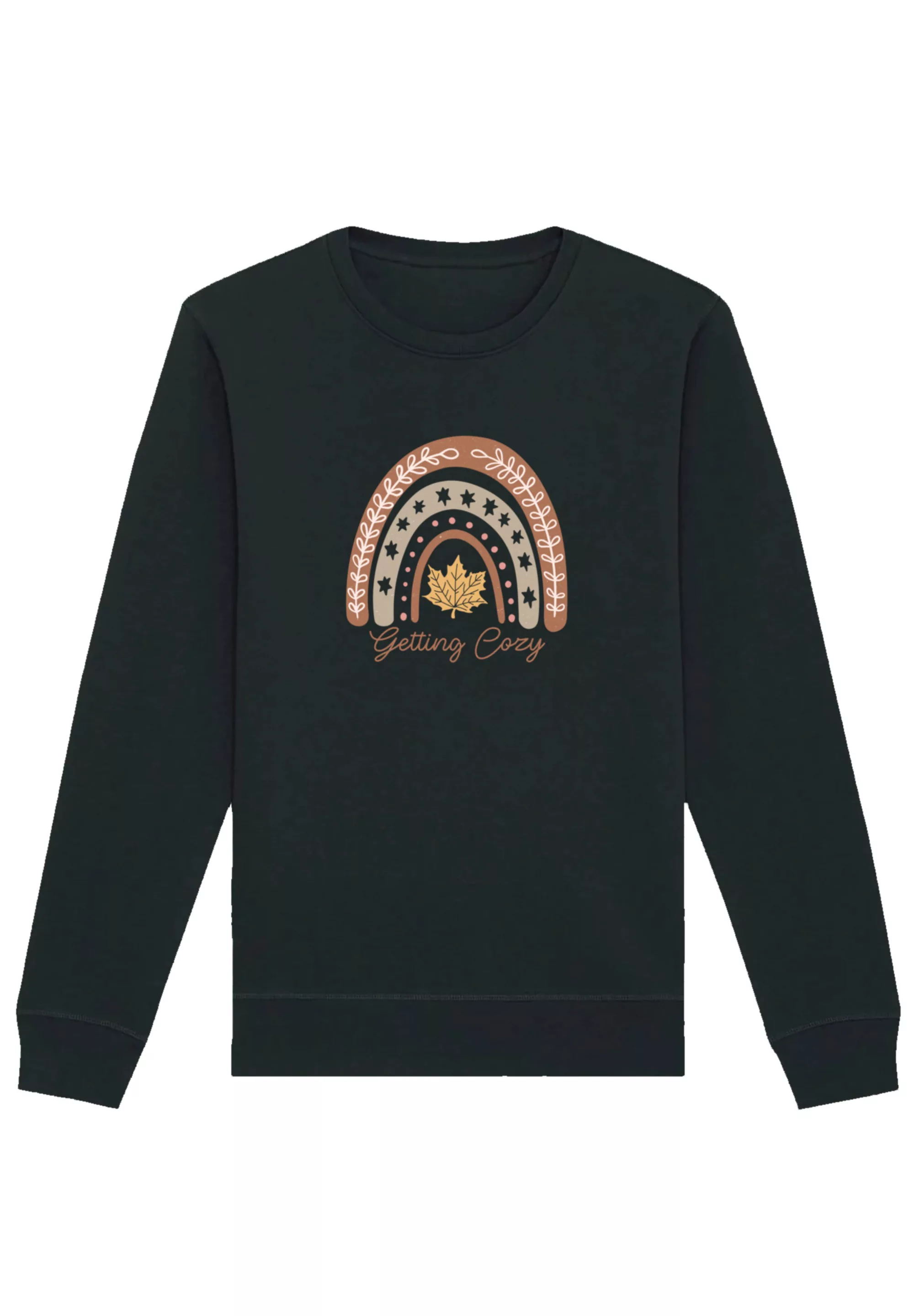 F4NT4STIC Sweatshirt "Getting cozy fall rainbow", Premium Qualität günstig online kaufen