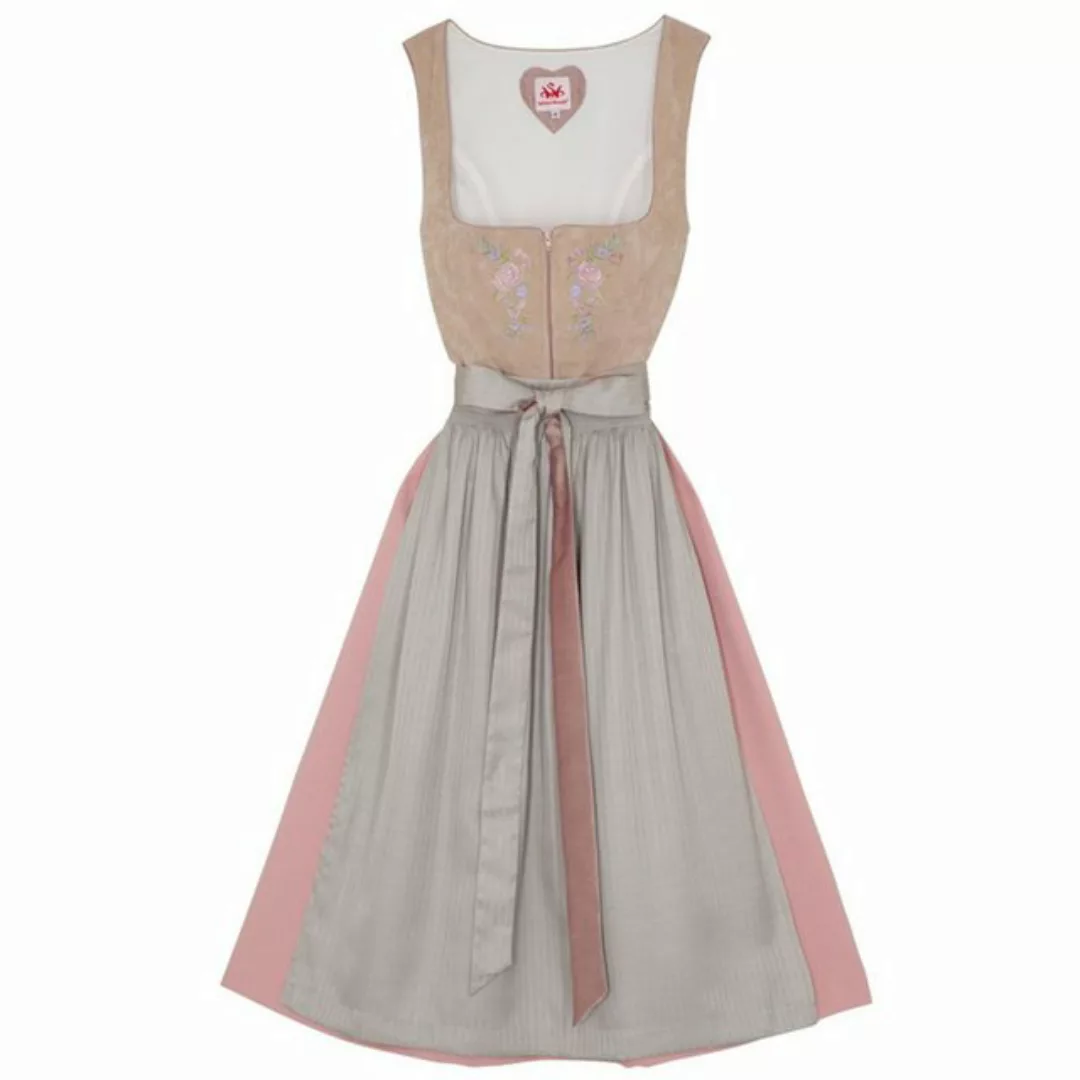 Spieth & Wensky Dirndl Cord Dirndl 2tlg. - DOLLY - beige/rosé günstig online kaufen