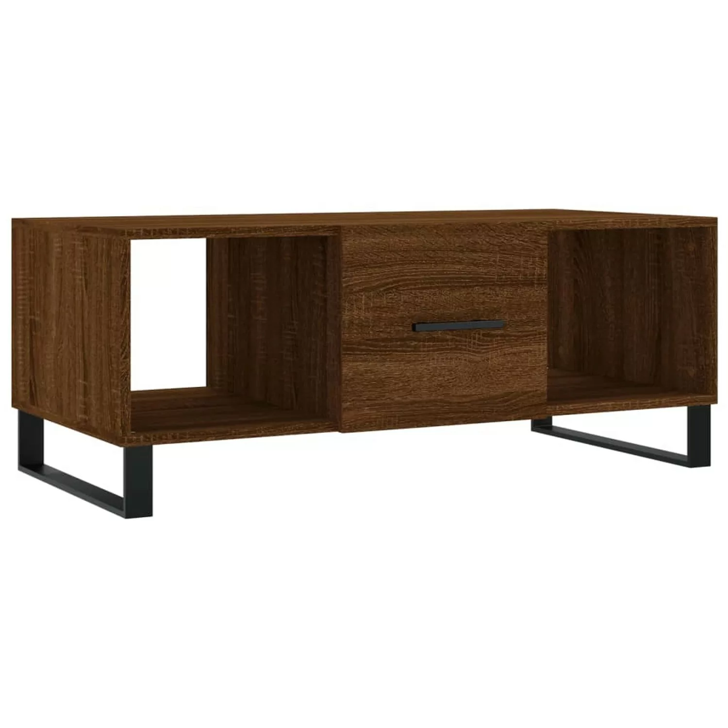 vidaXL Couchtisch Braun Eichen-Optik 102x50x40 cm Holzwerkstoff Modell 1 günstig online kaufen