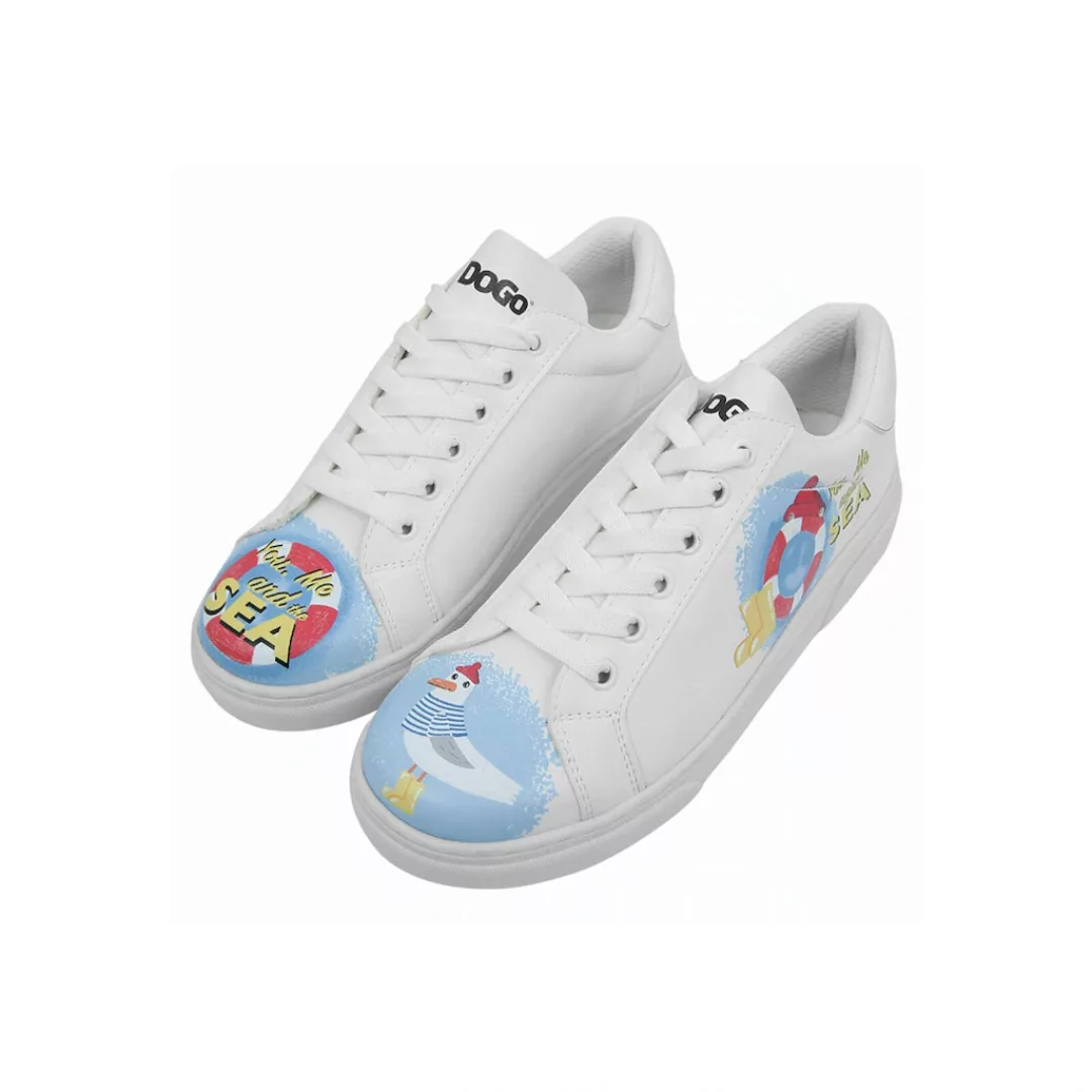 DOGO Sneaker "Damen Ace Sneakers You, Me and the Sea Vegan Damen Sneaker /" günstig online kaufen