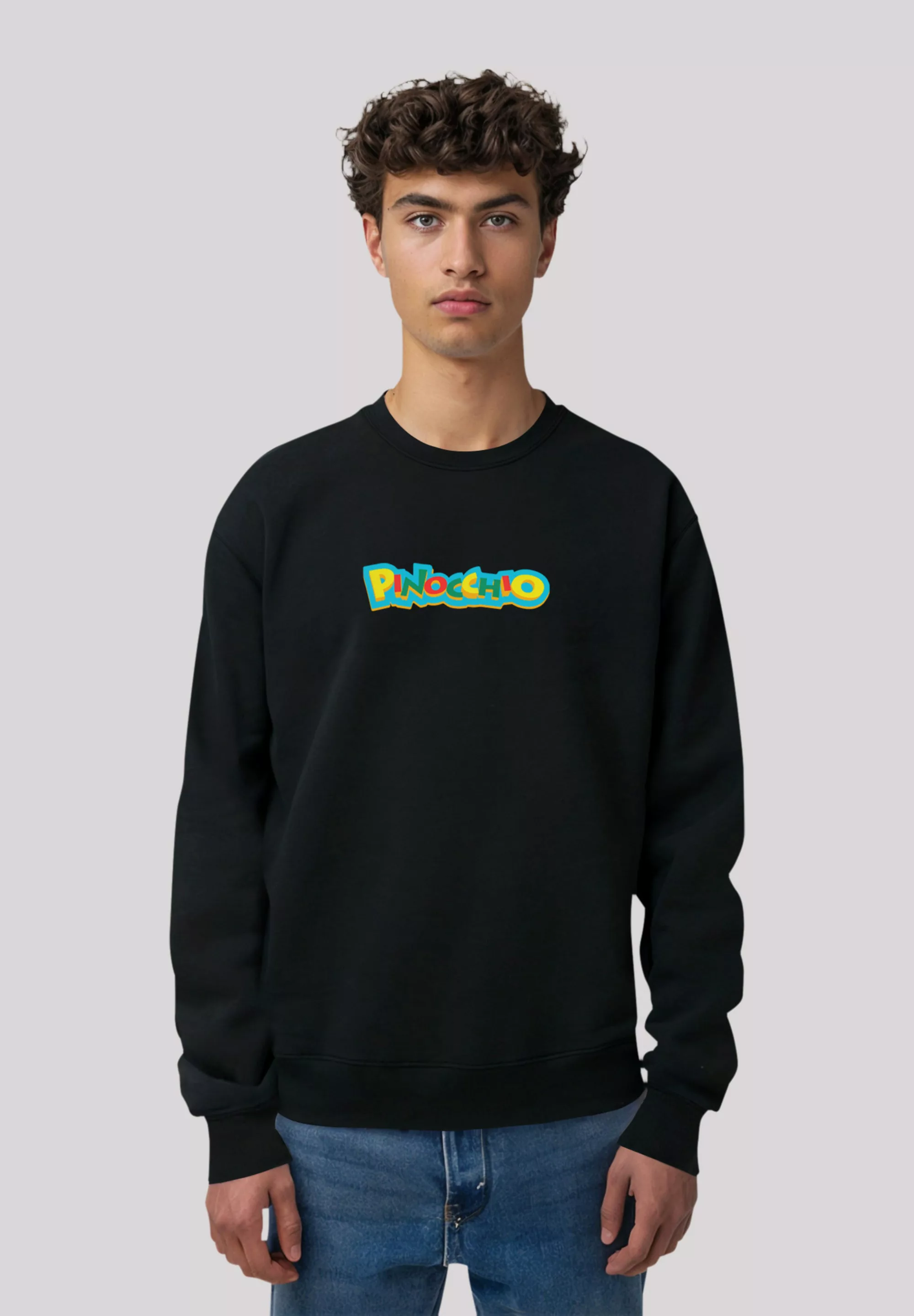 F4NT4STIC Sweatshirt "Pinocchio Logo Schriftzug", Premium Qualität günstig online kaufen