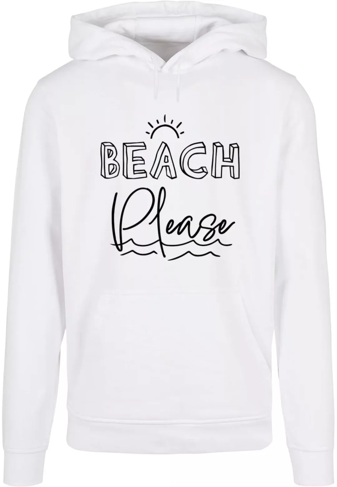 Merchcode Kapuzensweatshirt "Merchcode Herren Beach Please Basic Hoody" günstig online kaufen