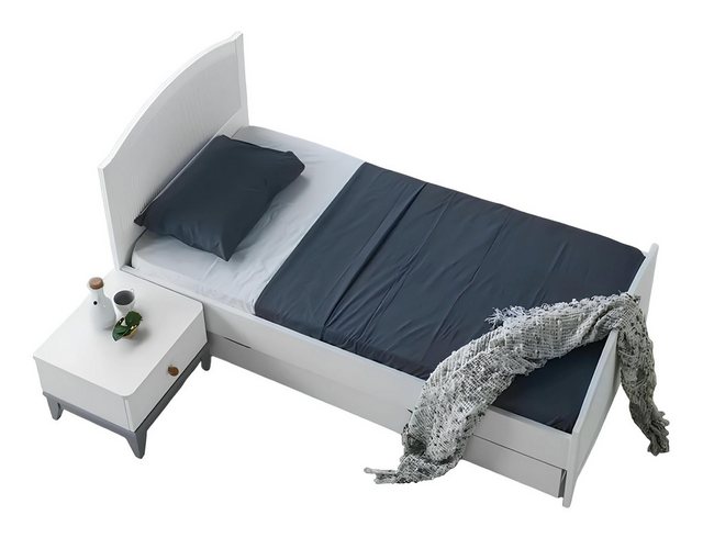 JVmoebel Bett Bett + Nachttisch Kinderzimmer Möbel Bett Kinderbett Nachttis günstig online kaufen