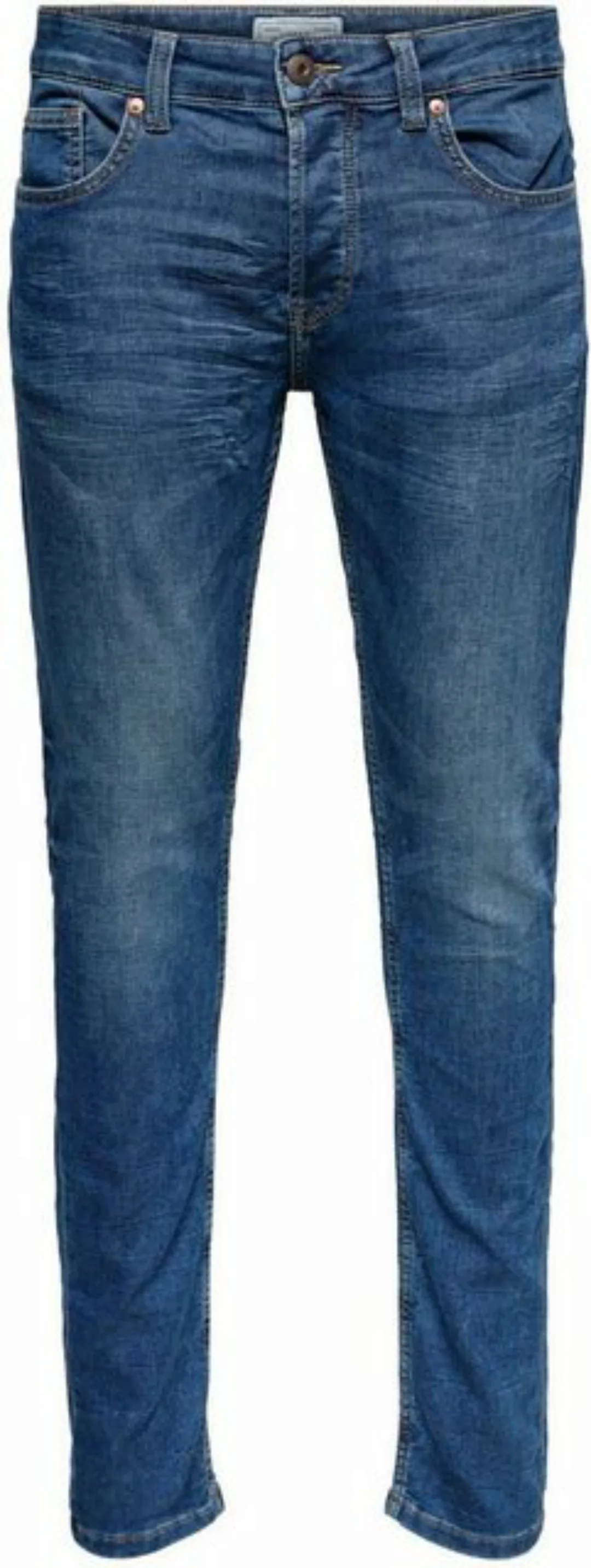 Only & Sons Herren Jeans onsLOOM BLUE JOG PK 8472 - Slim Fit - Blau - Blue günstig online kaufen