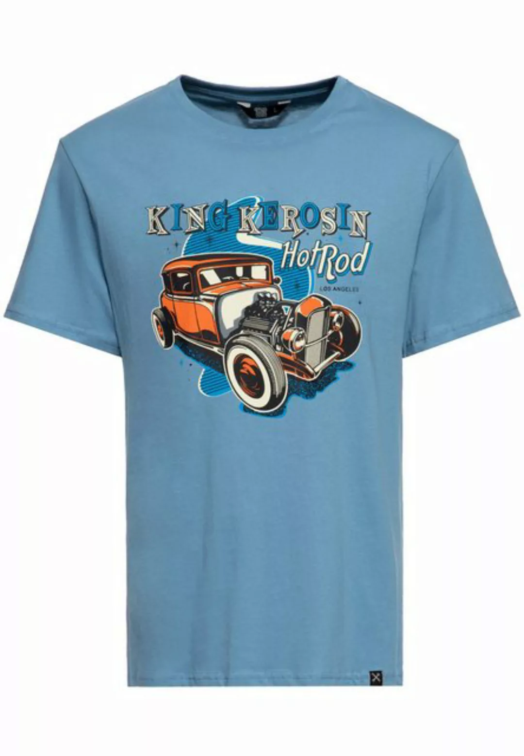 KingKerosin Print-Shirt Hot Rod (1-tlg) mit Artwork-Print günstig online kaufen