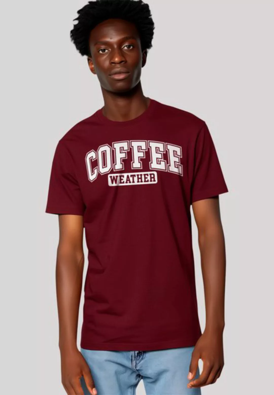 F4NT4STIC T-Shirt Coffee Weather Winter Holiday Weihnachten Premium Qualitä günstig online kaufen