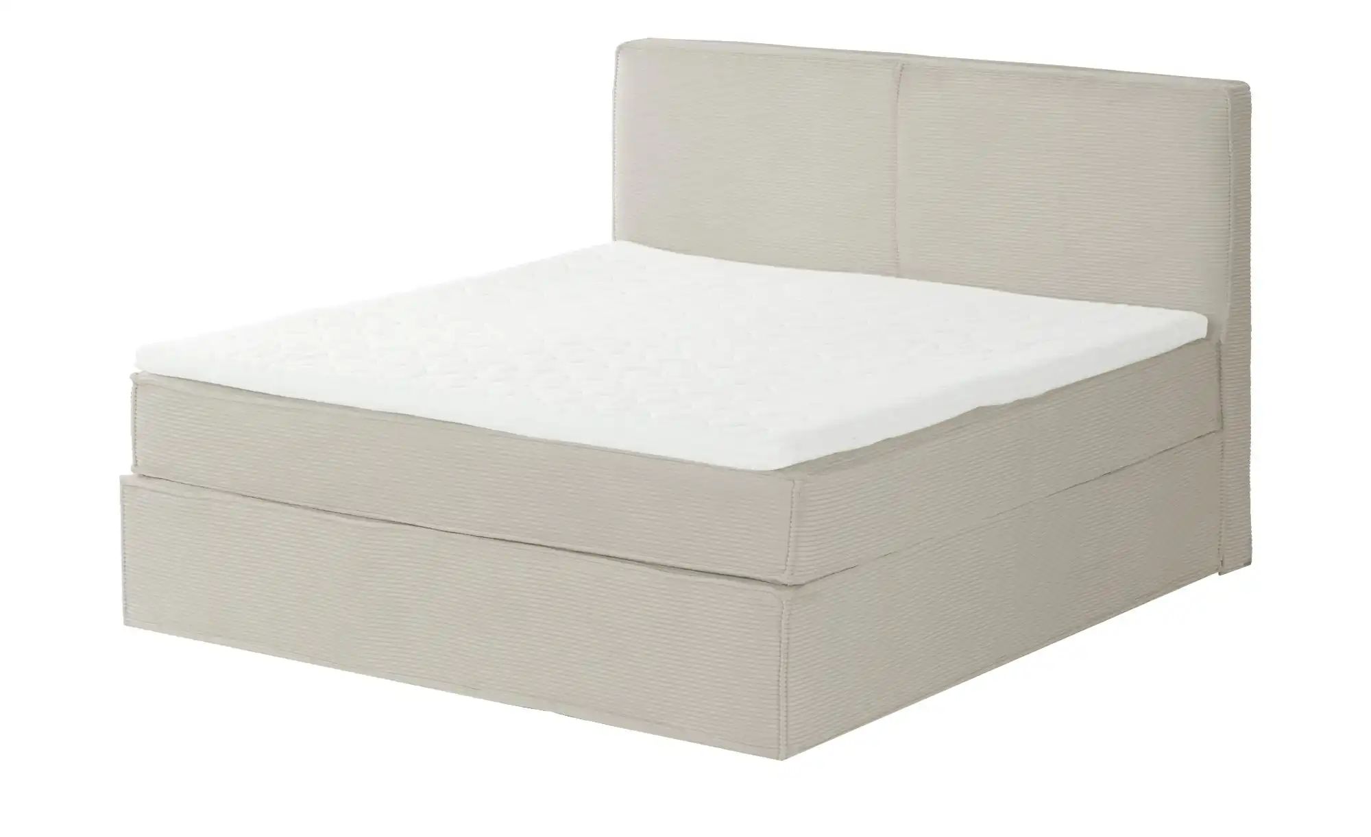 Boxi Boxspringbett mit trendigem Keder Boxi ¦ beige ¦ Maße (cm): B: 180 H: günstig online kaufen