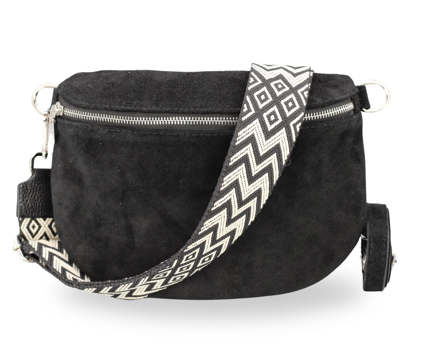 BRISE TASCHE Schultertasche AFIA Suede Bauchtasche günstig online kaufen