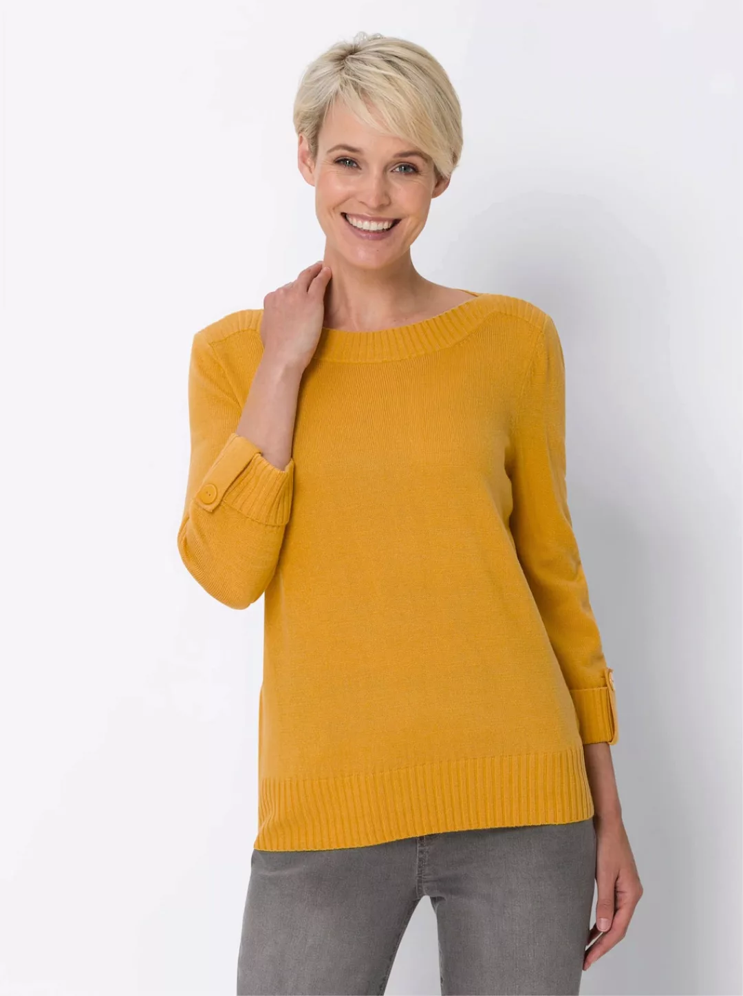 Classic Basics 3/4 Arm-Pullover "Pullover" günstig online kaufen