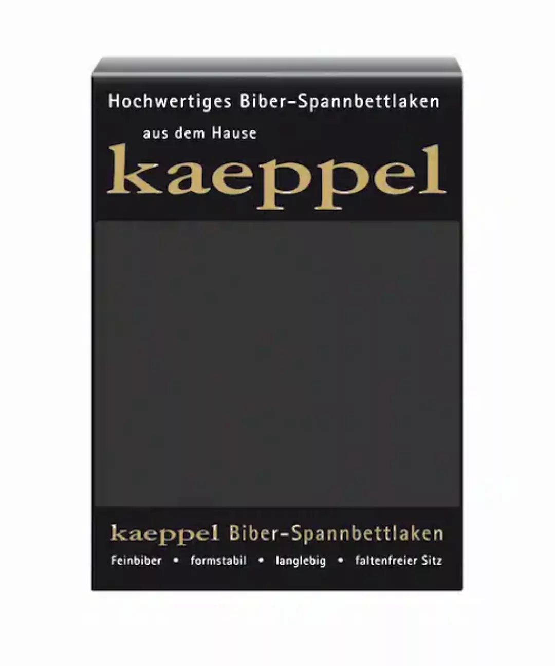 Kaeppel Spannbettlaken »Spannbettlaken Biber« günstig online kaufen