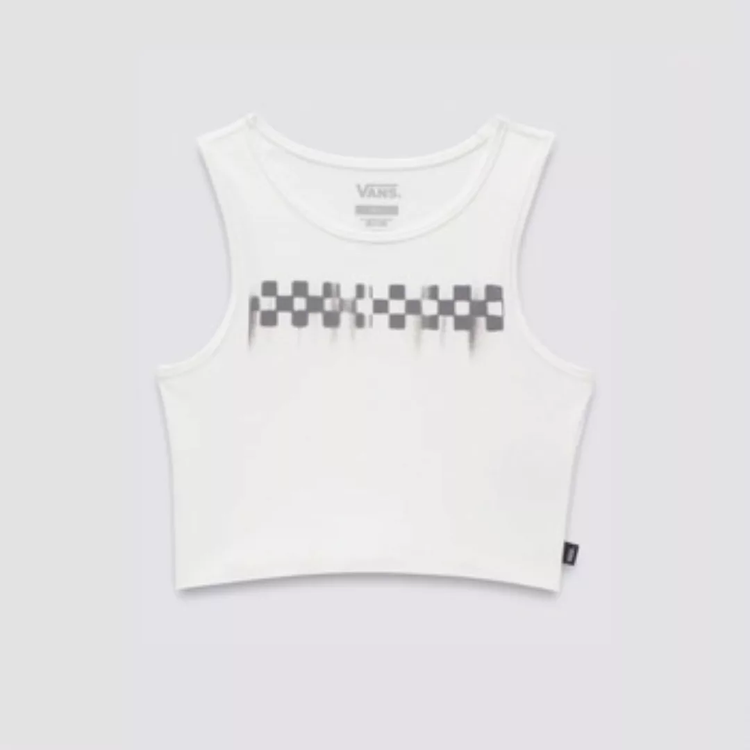 Vans  T-Shirts & Poloshirts CHECK WASH FITTED CROP günstig online kaufen