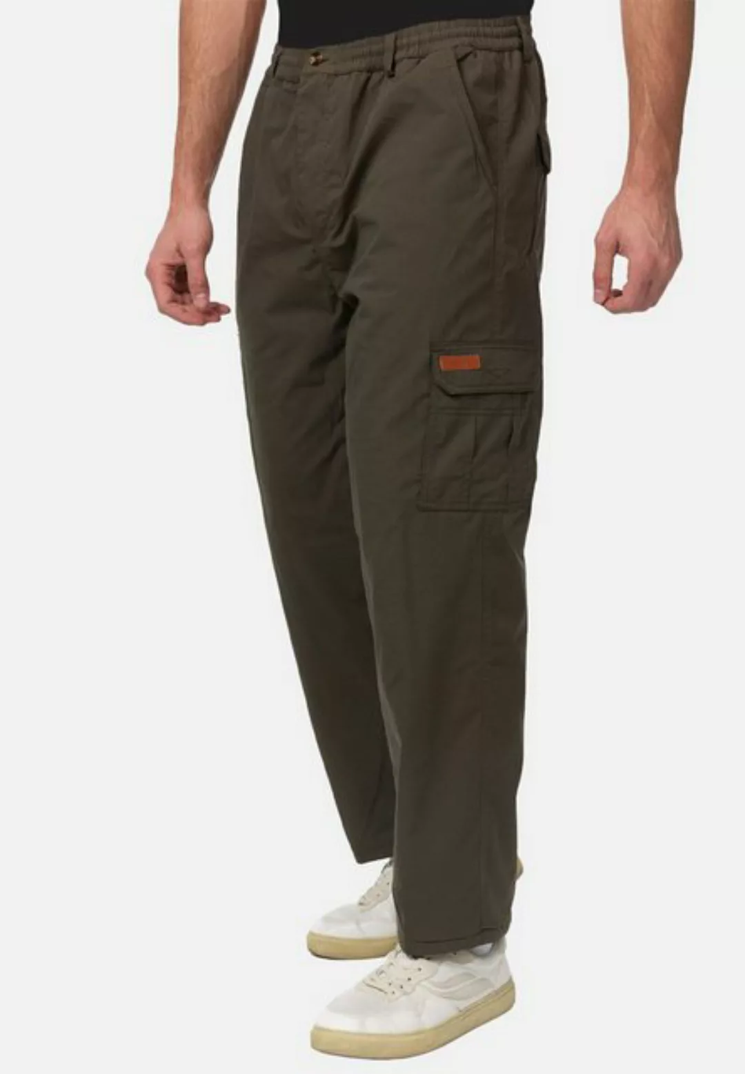 YSROMA Cargohose Gefütterte Stretch Cargo Hose Straight Leg mit Tunnelzug 5 günstig online kaufen