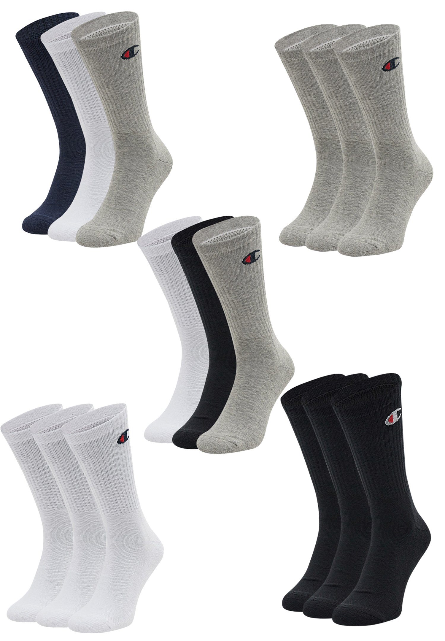 Champion Socken Crew Socks 12pk (Set, günstig online kaufen