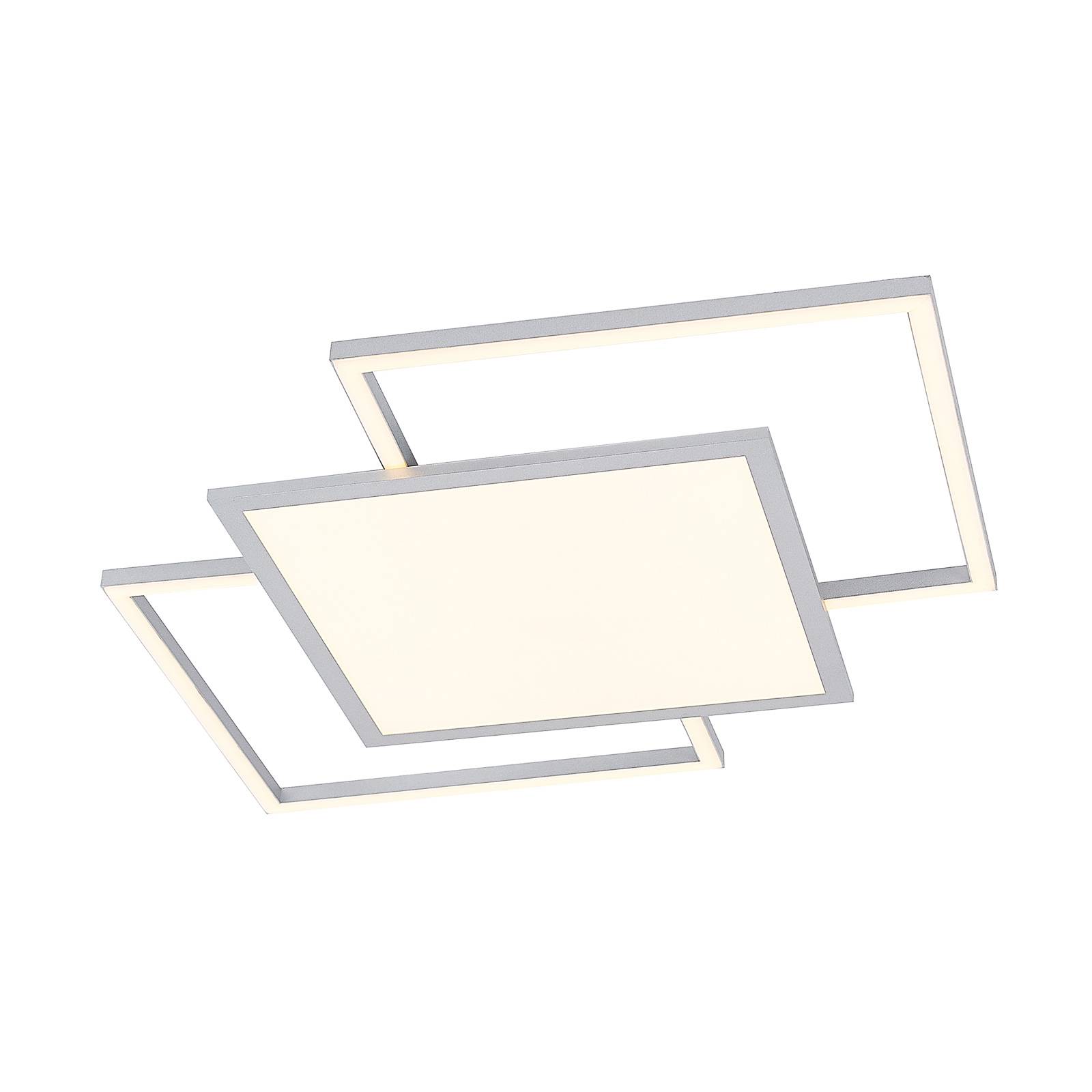 Lucande Ciaran LED-Deckenlampe, quadratisch, CCT günstig online kaufen