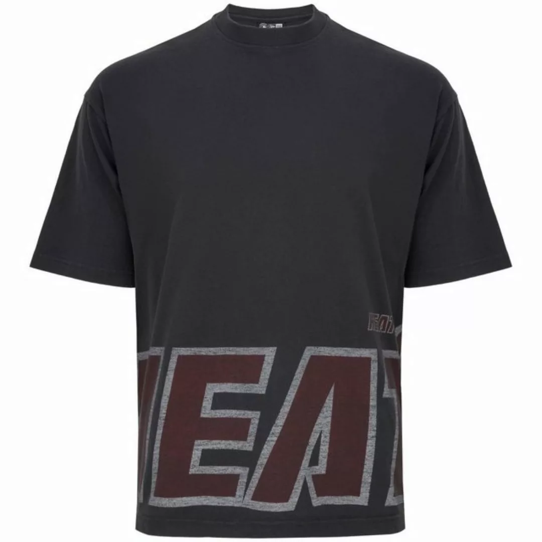 New Era Print-Shirt Oversized WASHED Miami Heat günstig online kaufen