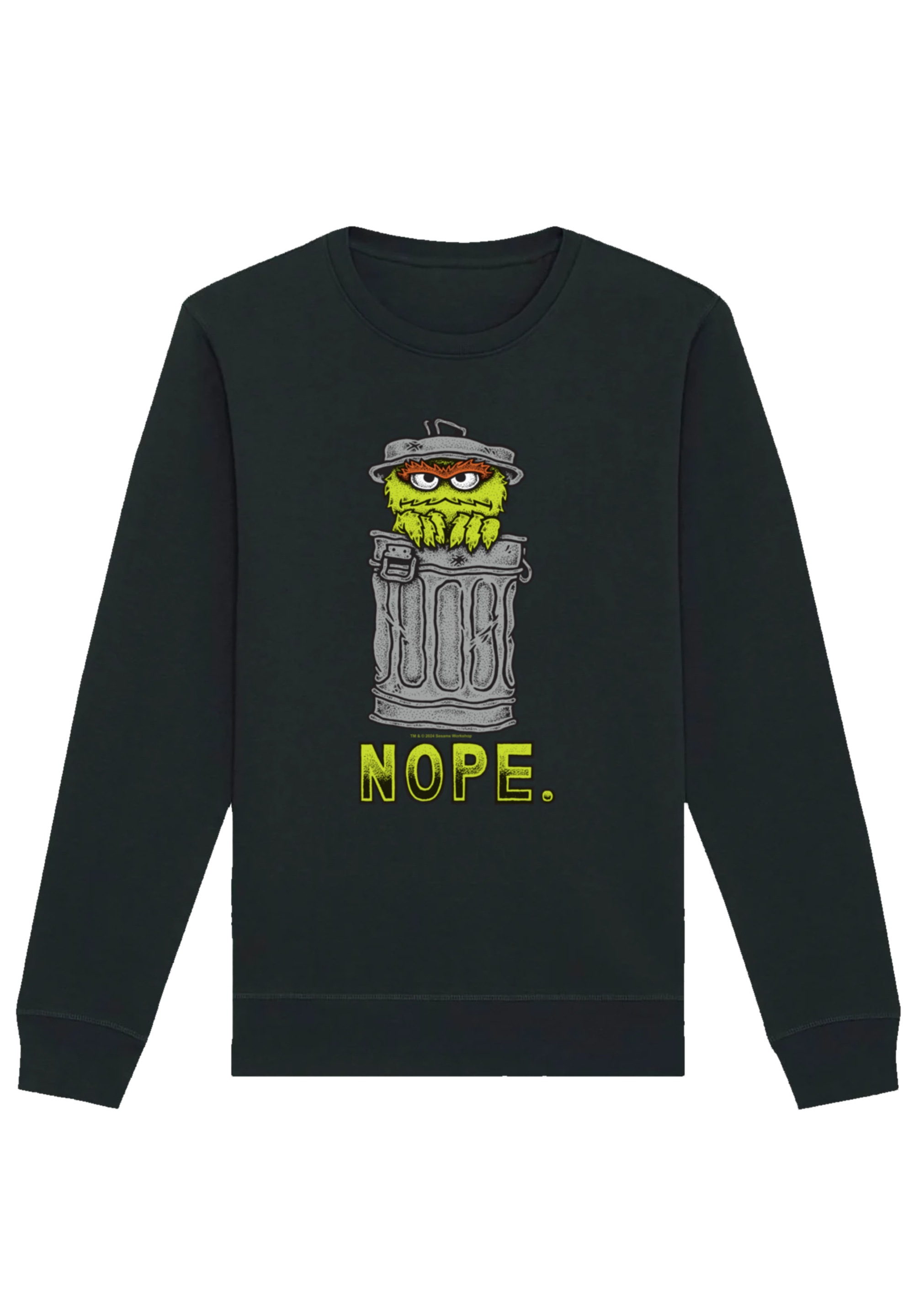 F4NT4STIC Sweatshirt "Sesamstraße Oscar Nope", Premium Qualität günstig online kaufen