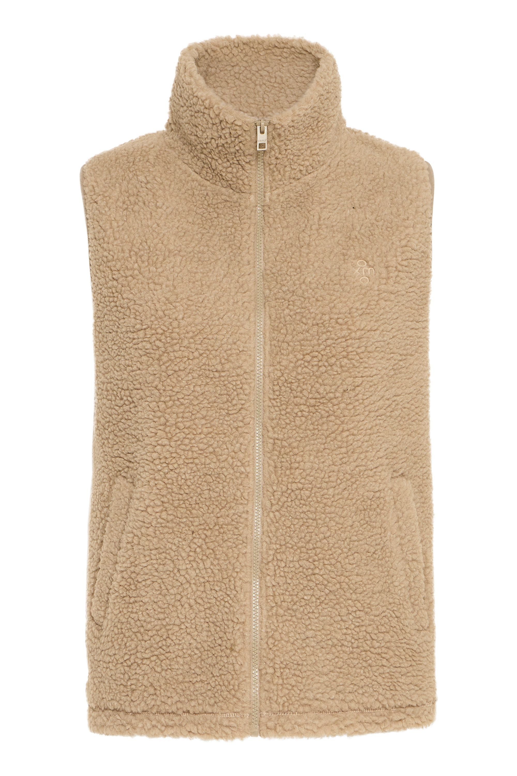 OXMO Plüschweste OXTINNE lässige Teddyweste mit günstig online kaufen