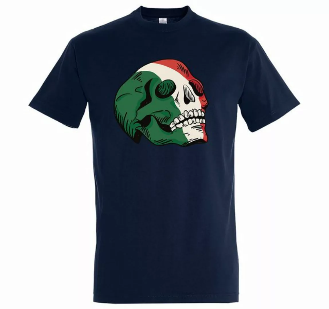 Youth Designz T-Shirt Italy Schädel Herren Shirt mit trendigem Frontprint günstig online kaufen