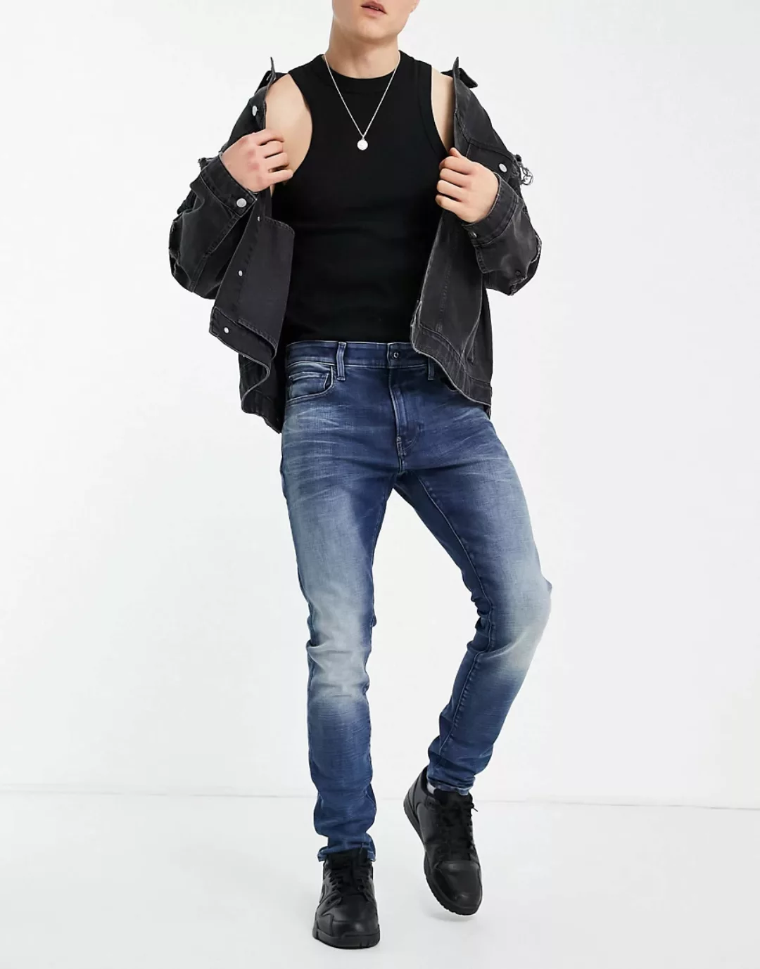 G-star Revend Skinny Jeans 28 Faded Clear Sky günstig online kaufen