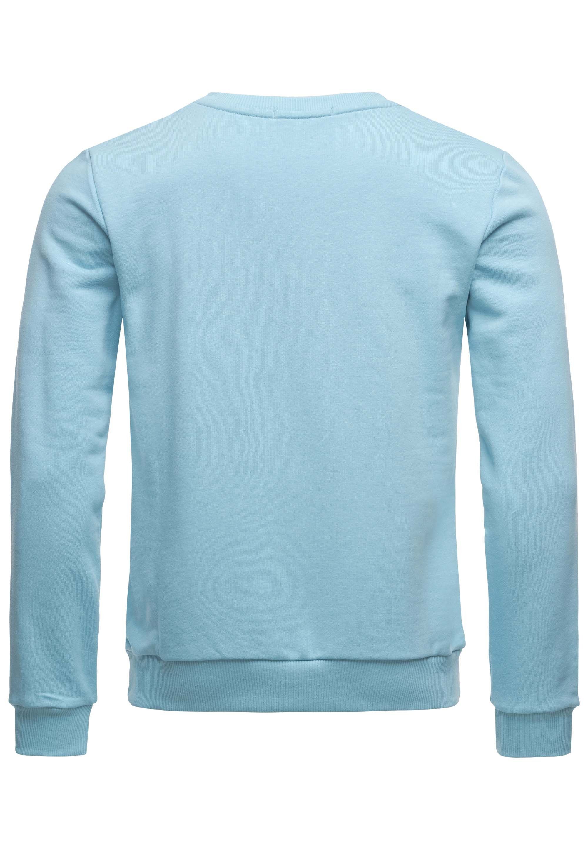 RedBridge Sweatshirt Basic Langarmshirt - Rundhals, günstig online kaufen