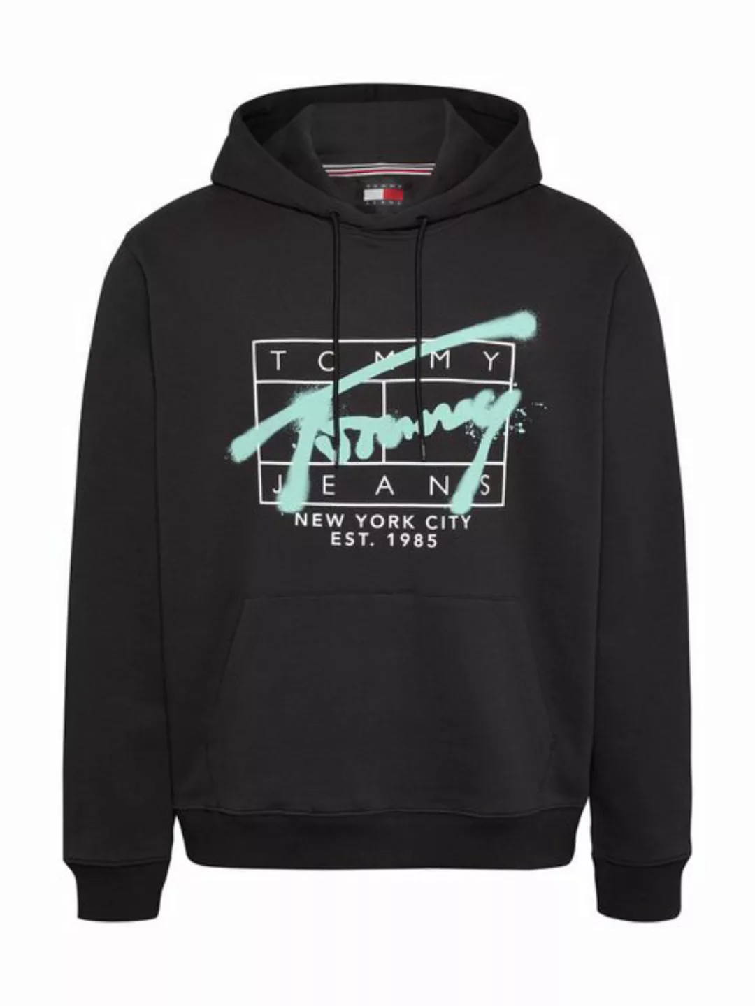 Tommy Jeans Hoodie TJM REG SPRAY HOODIE Tommy Jeans-Graffiti-Signatur-Logo günstig online kaufen