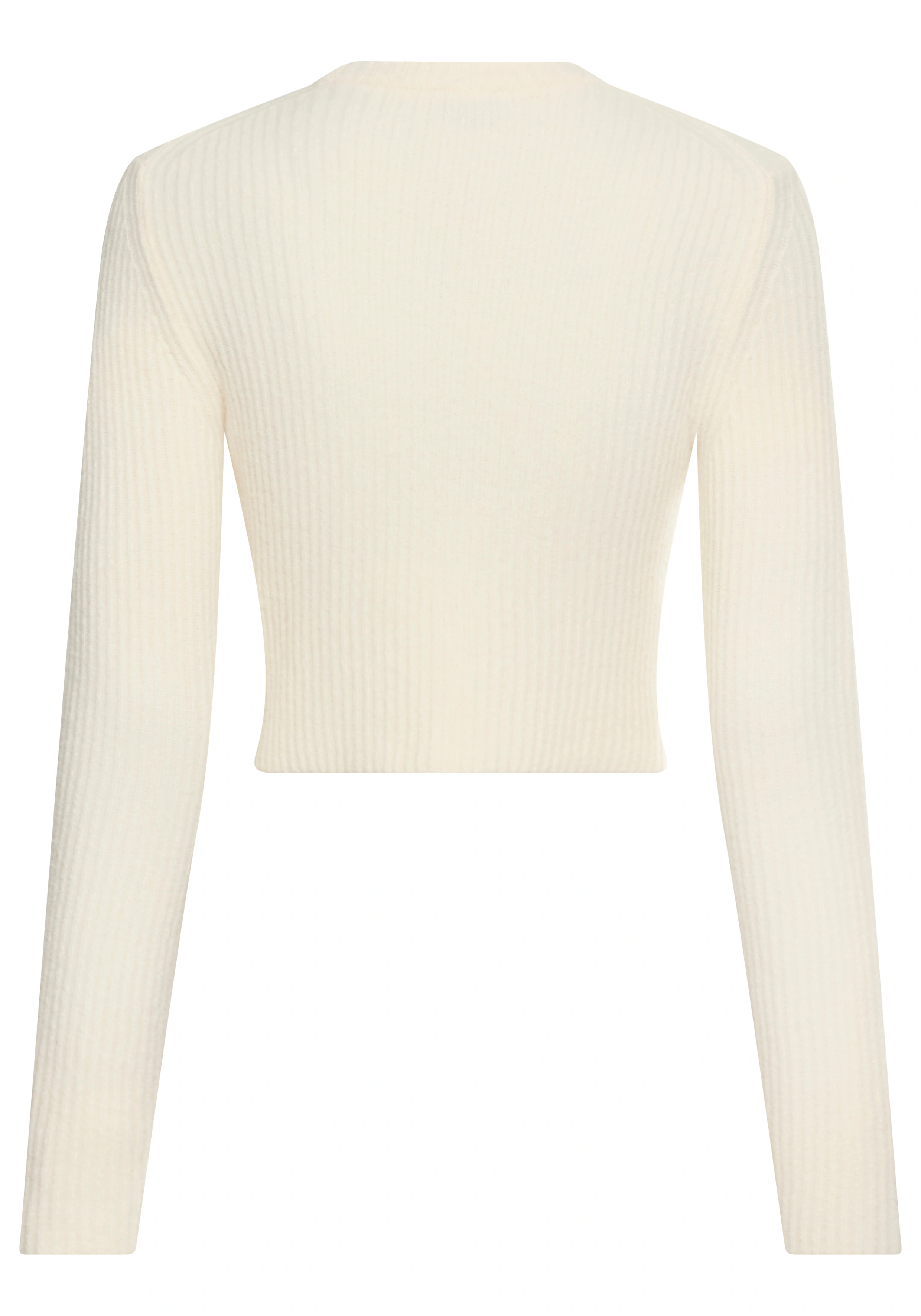 HUGO Blue Rundhalspullover "Skitty", mit Wollanteil, Slim Fit, cropped günstig online kaufen