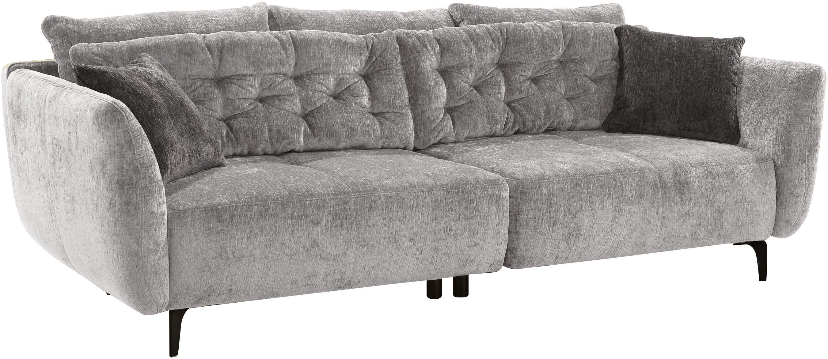 Jockenhöfer Gruppe Big-Sofa "Spa, im Retrolook mit Wellenfederung", und fre günstig online kaufen