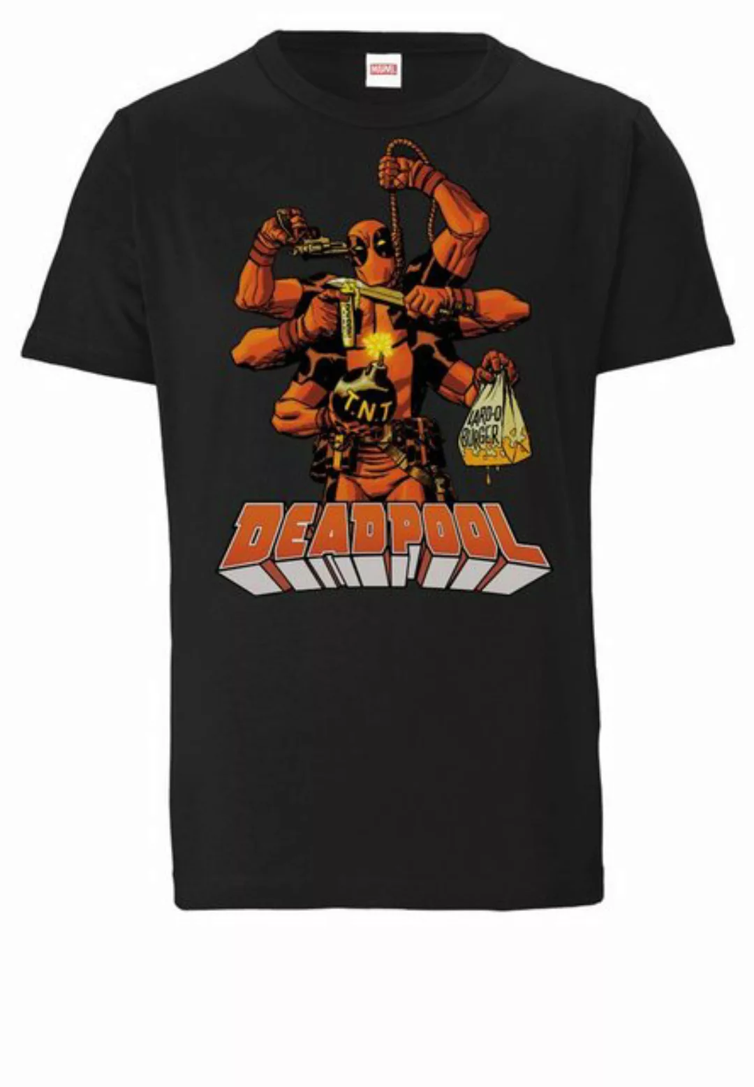 LOGOSHIRT T-Shirt Marvel Comics – Deadpool mit lizenziertem Print günstig online kaufen