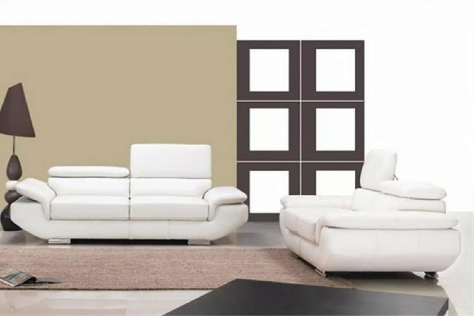 JVmoebel Sofa Stillvolle schwarze Sofagarnitur 3+2+1 Sitzer Set Couchen, Ma günstig online kaufen