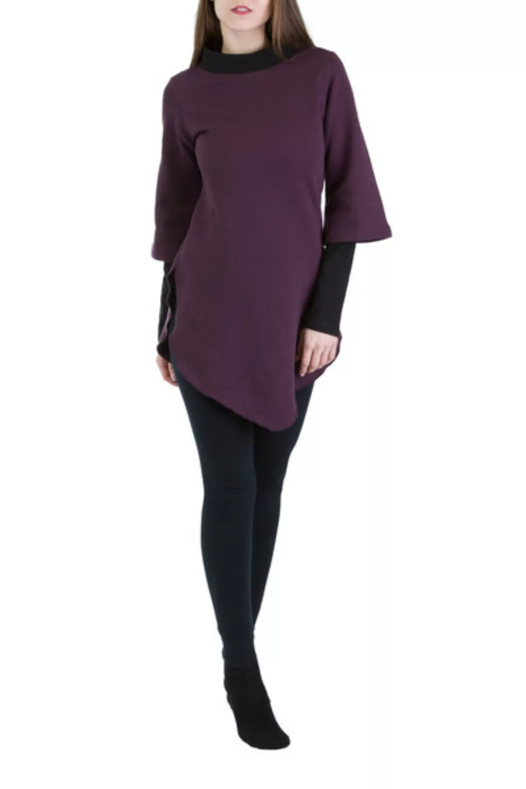Pullover Kayley Violett-schwarz günstig online kaufen