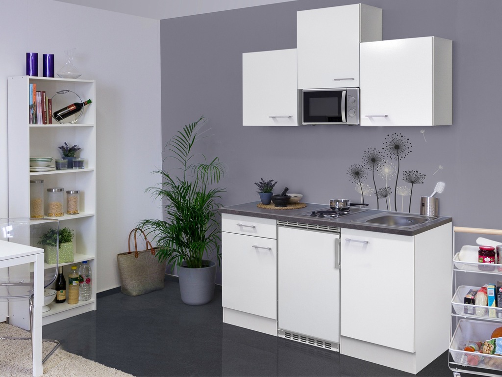 Flex-Well Küchenzeile "Lucca", mit E-Geräten, Gesamtbreite 150,5 cm günstig online kaufen