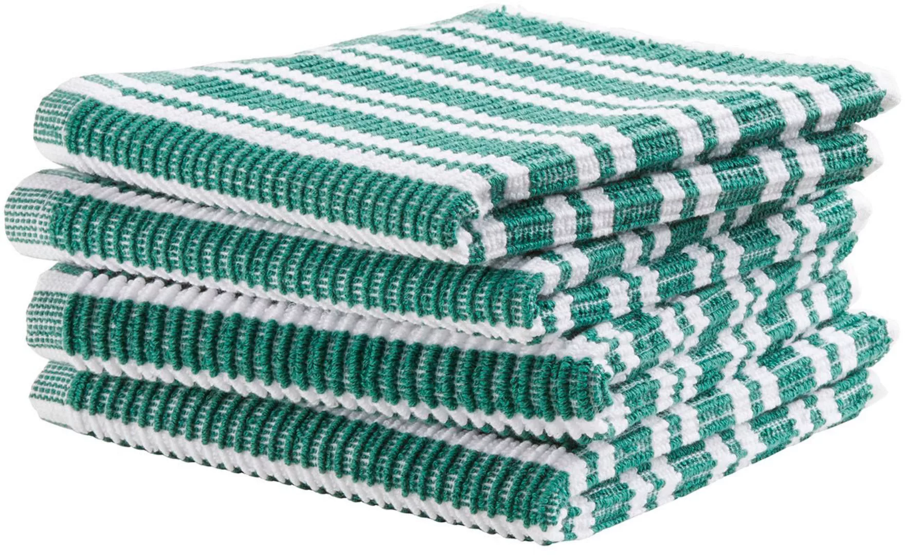 DDDDD Spültuch »Stripe, 30x30 cm, aus 100% Baumwolle«, (Set, 4 tlg.), mit l günstig online kaufen