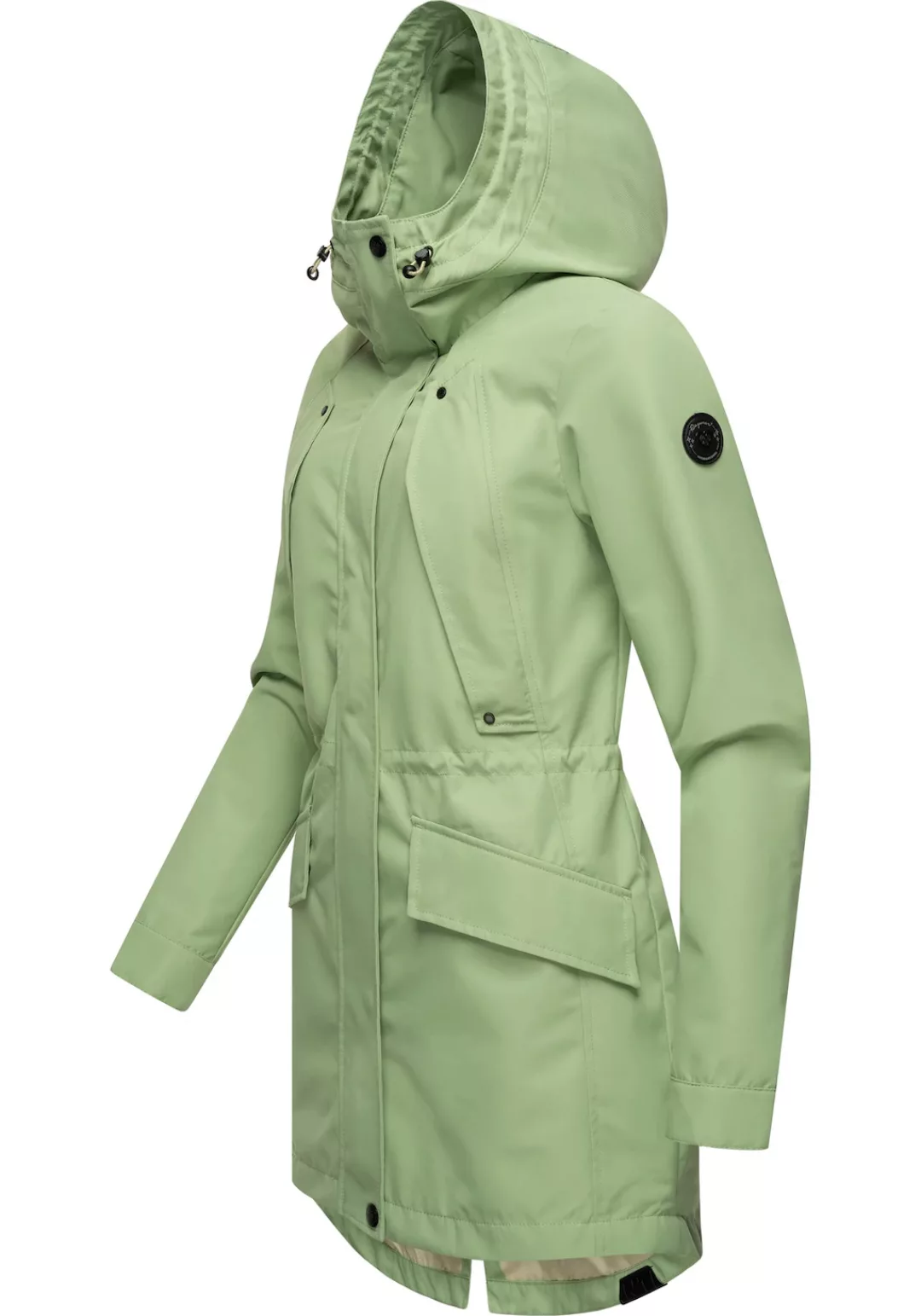Ragwear Regenmantel "Begonia", Wasserdichter Damen Übergangsmantel mit groß günstig online kaufen