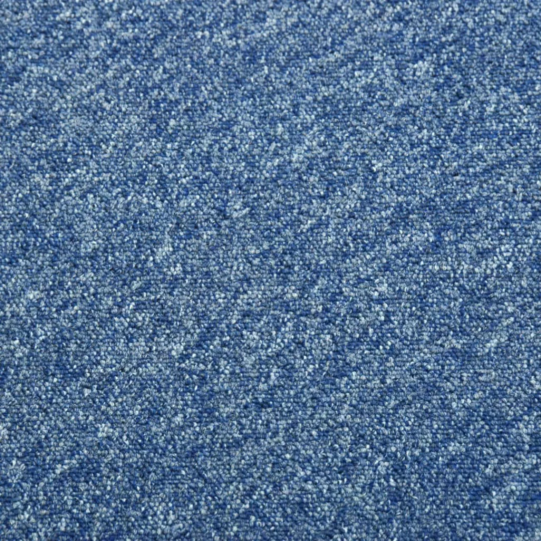 Teppichfliesen 20 Stk. 5 M² 50x50 Cm Blau günstig online kaufen