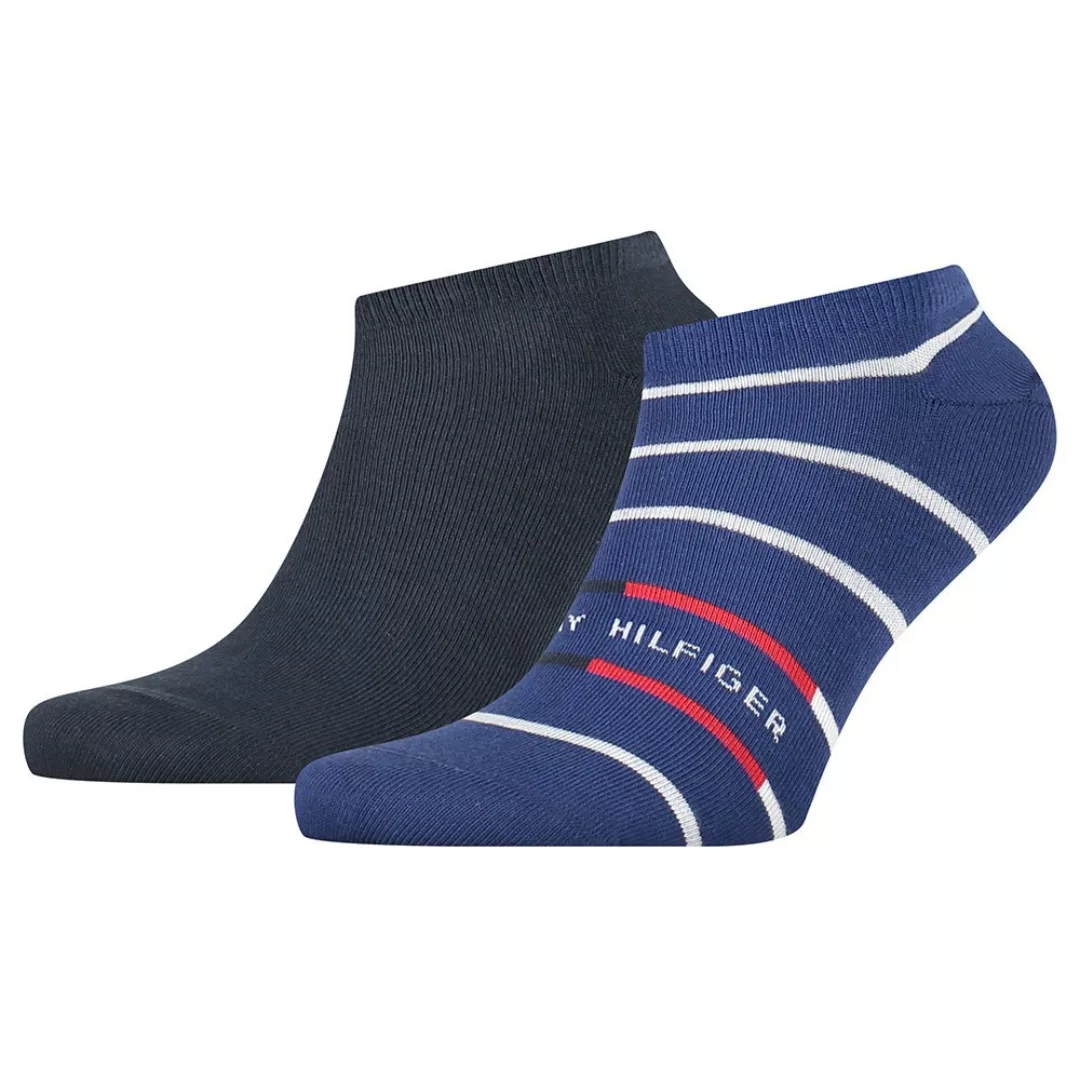 Tommy Hilfiger Sneaker Breton Stripe Socken 2 Paare EU 39-42 Blue Depths günstig online kaufen