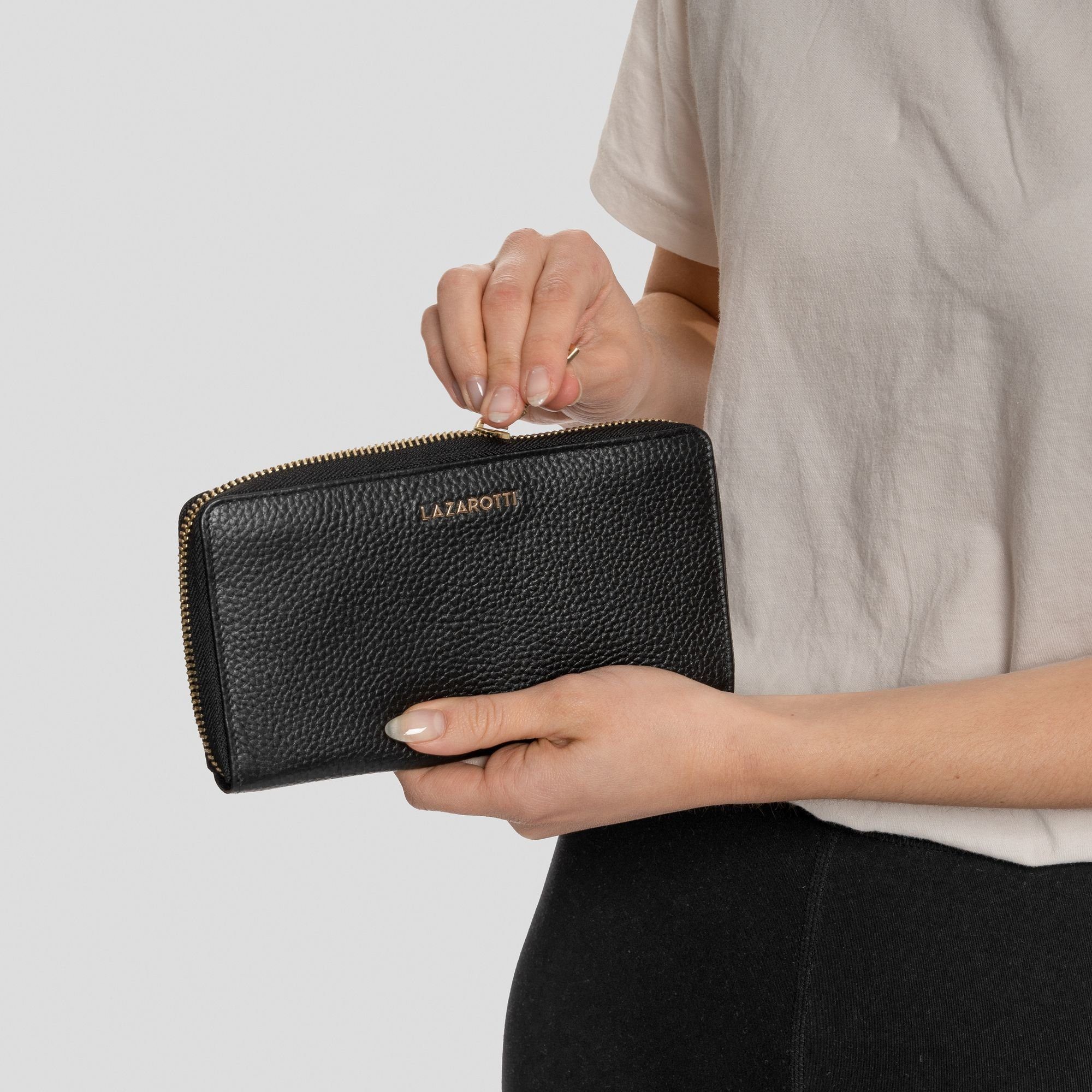 Lazarotti Geldbörse Bologna Leather, Leder günstig online kaufen