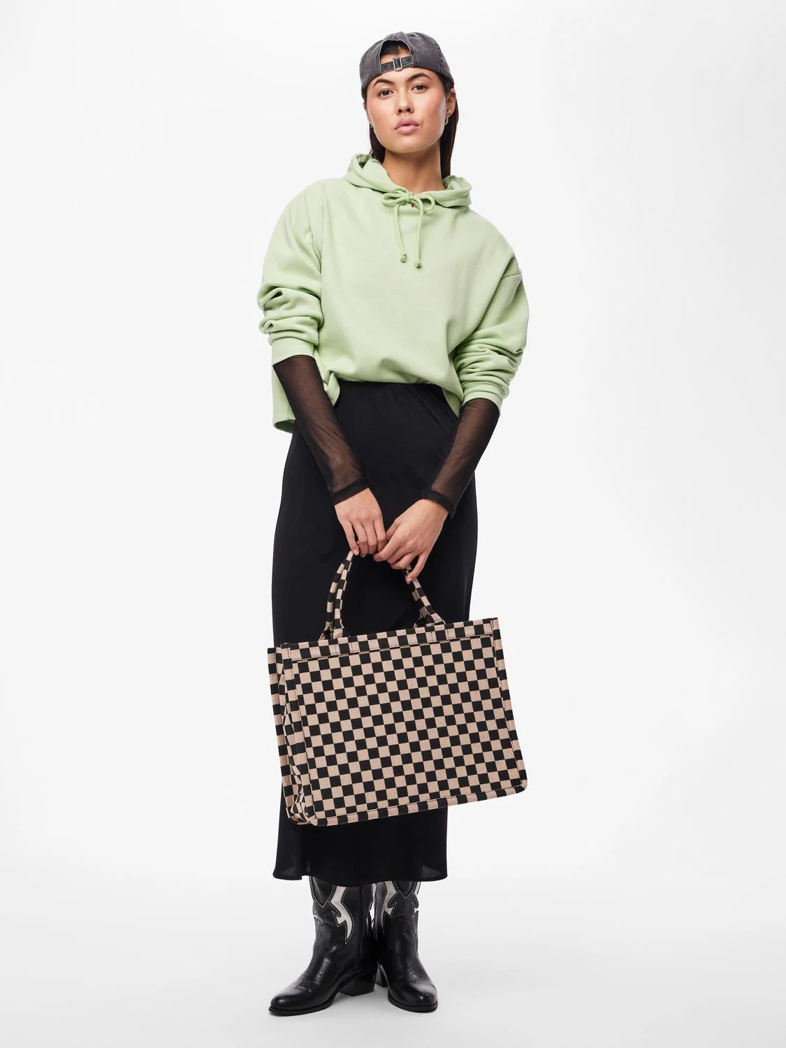 pieces Midirock "PCFRANAN HW MIDI SKIRT NOOS BC" günstig online kaufen