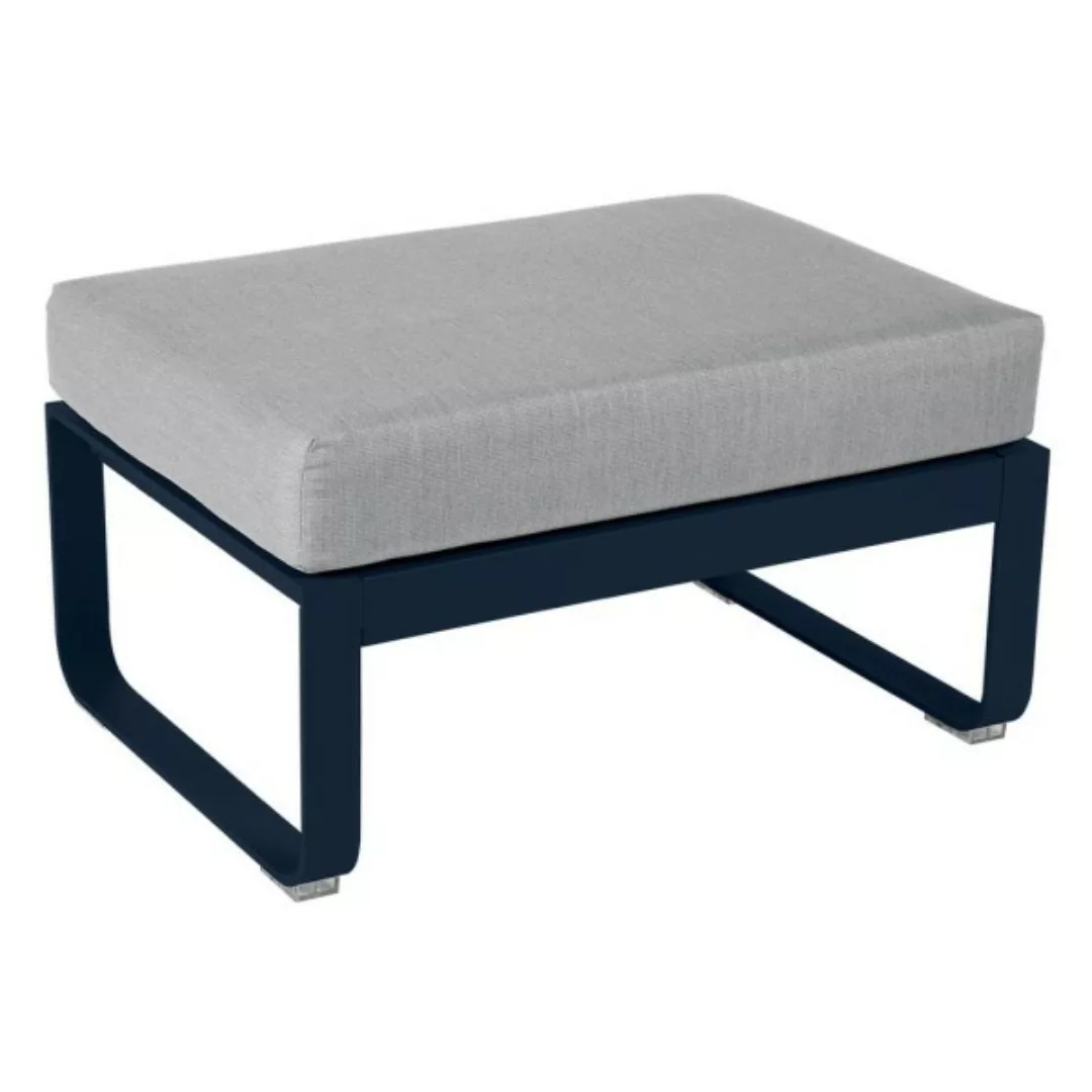 Bellevie 1-Sitzer Hocker 92 Abyssblau 79 Flanellgrau günstig online kaufen