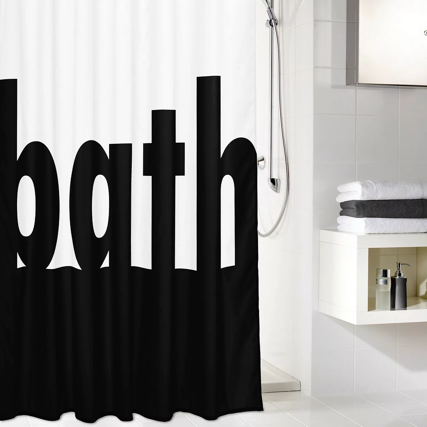 Kleine Wolke Duschvorhang "Bath", (1 tlg.), Höhe 200 cm günstig online kaufen