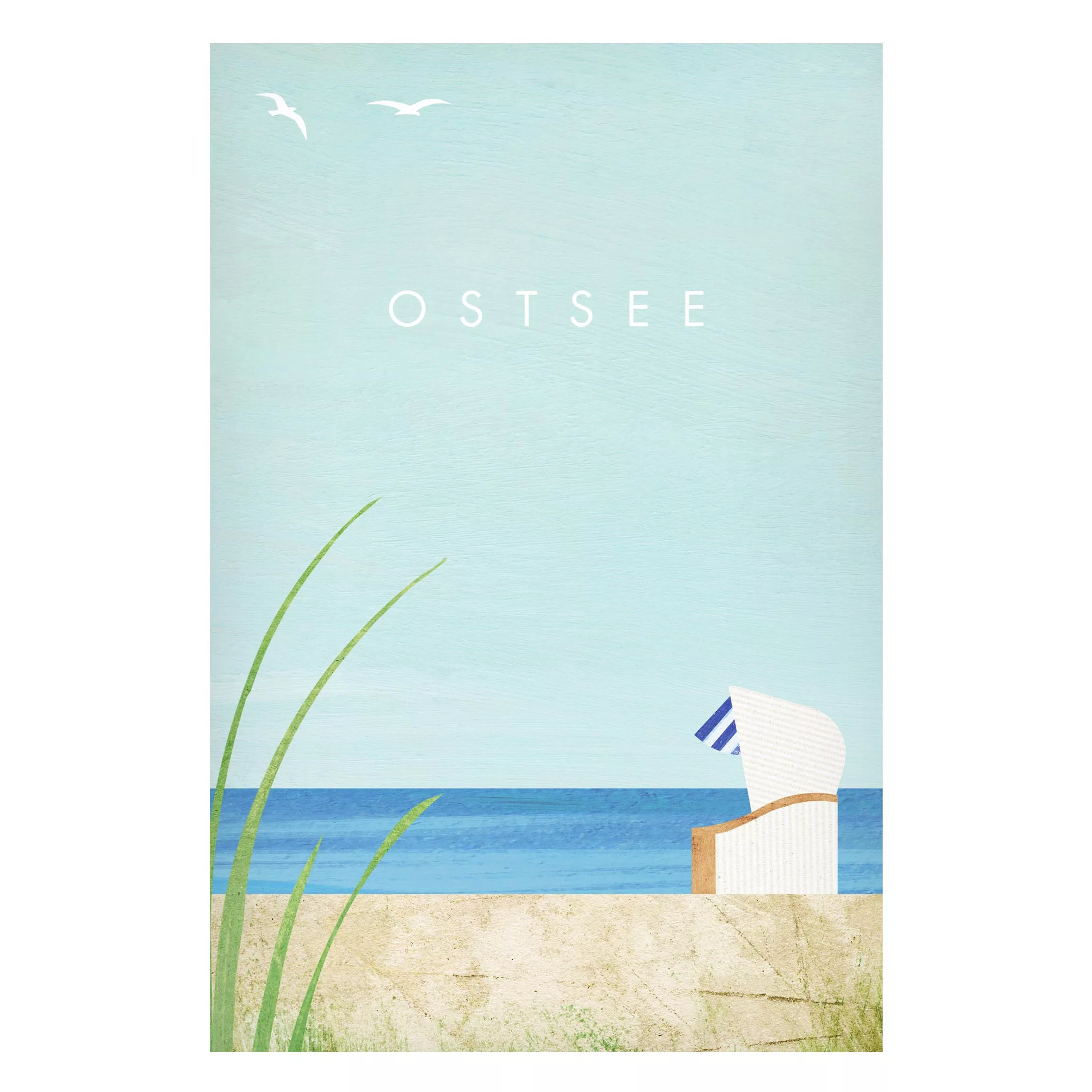 Magnettafel Reiseposter - Ostsee günstig online kaufen