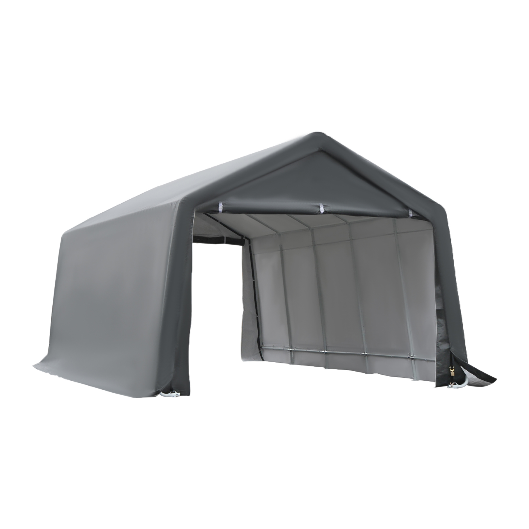 Outsunny Garagenzelt Carport Größe 6L x 3,6B x 2,75H m robustes verzinktes günstig online kaufen