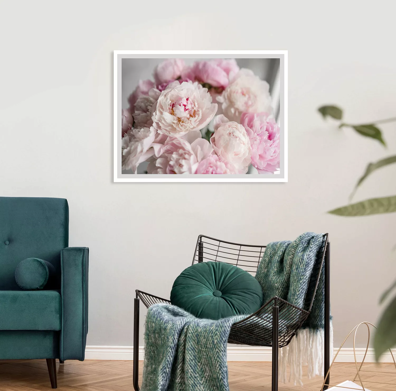 queence Bild "Amalia", Blumen, gerahmt, Rosen günstig online kaufen