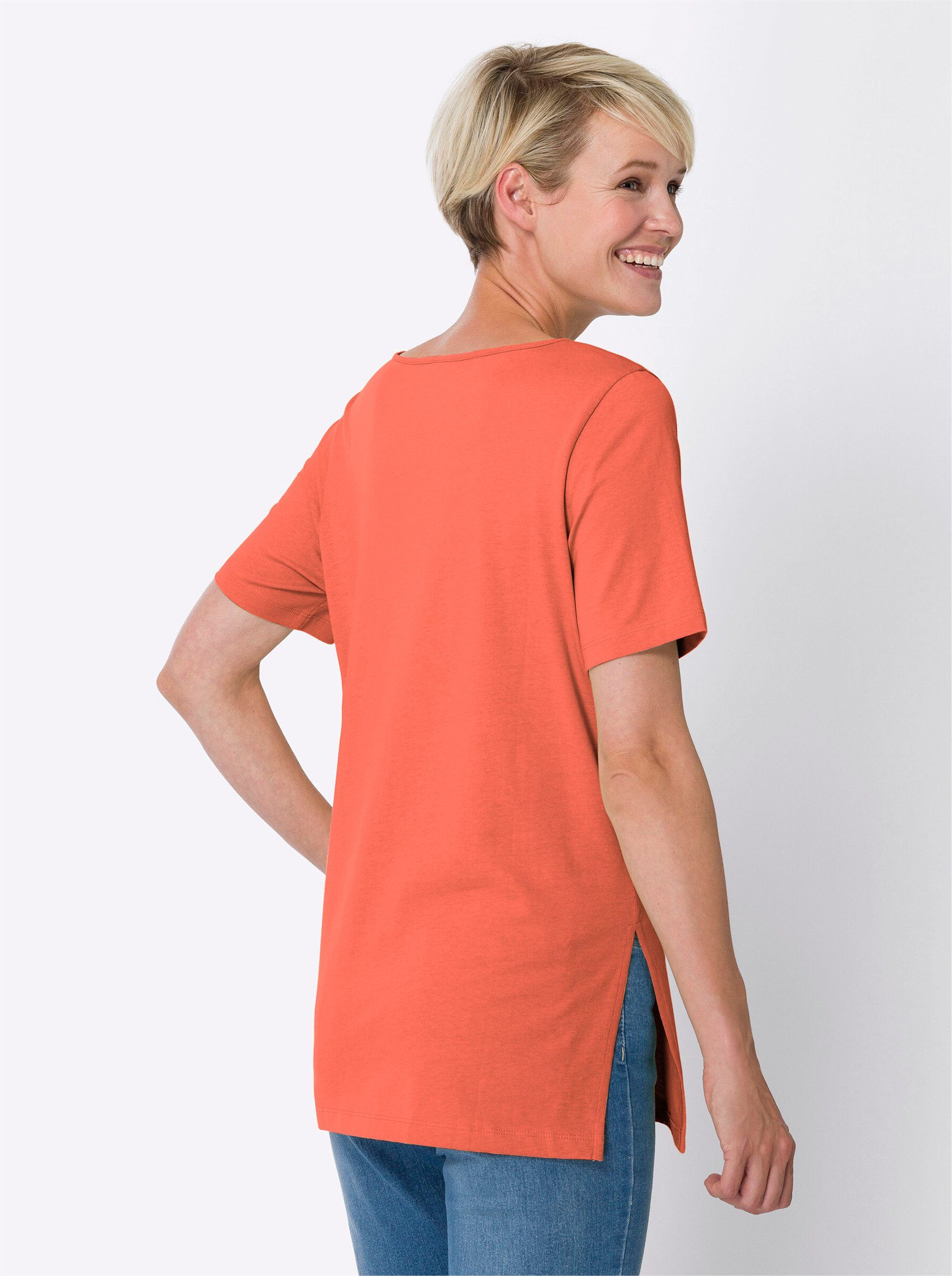 Sieh an! T-Shirt Longshirt günstig online kaufen