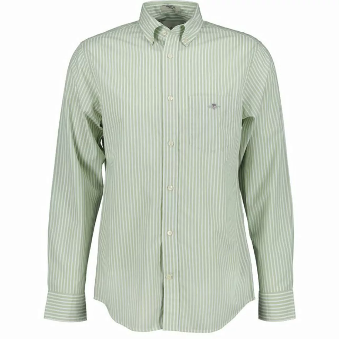 Gant Langarmhemd 3000130 Herren gestreift Regular Poplin Hemd günstig online kaufen
