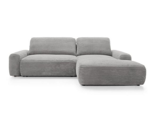 Goldstoff Ecksofa Goldstoff Ecksofa MOUNIR 270 cm, L-Form Schlafsofa mit Sc günstig online kaufen